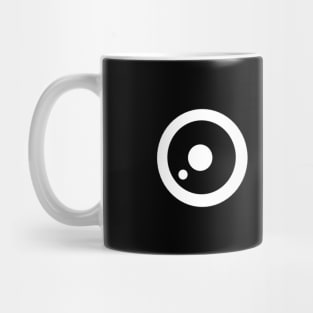 Sad Teary Circle Eyes Mug